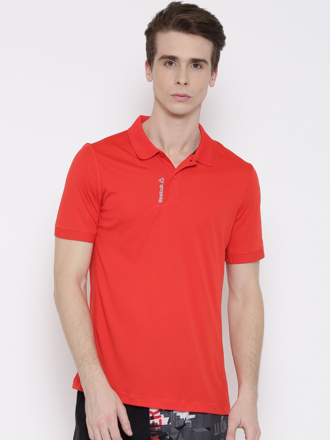 reebok shirts mens red