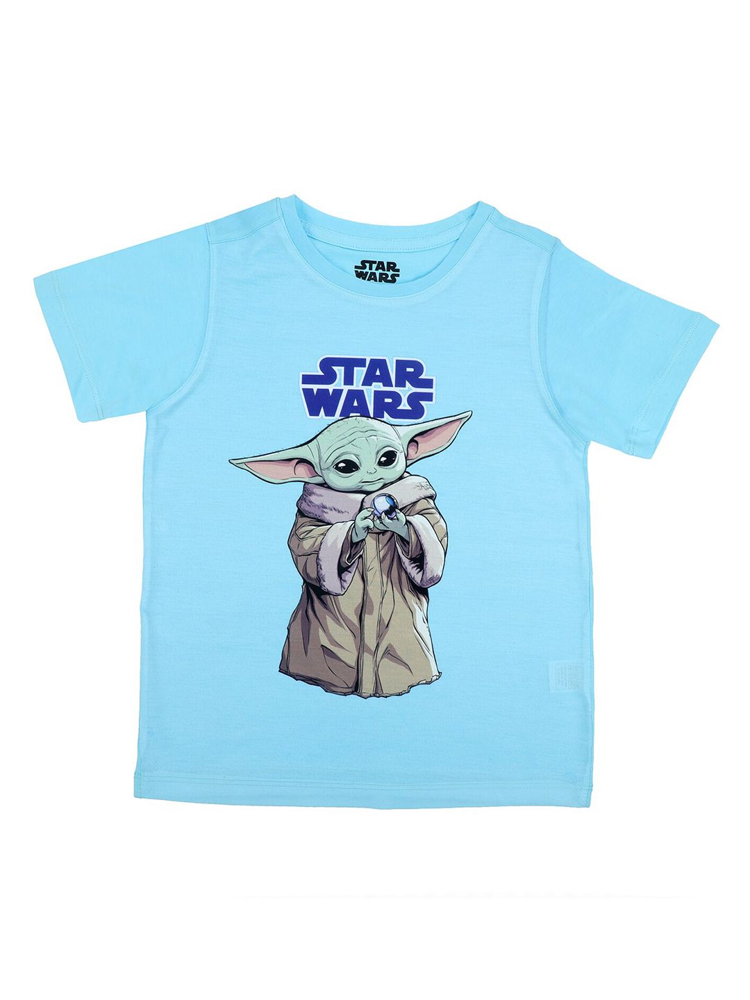 Star Wars by Wear Your Mind Boys Blue Yoda Printed T-shirt-picture-44