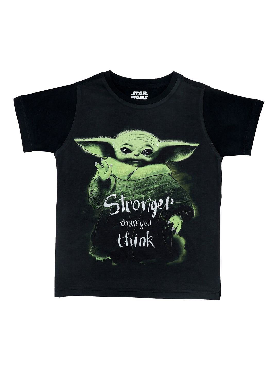 Star Wars by Wear Your Mind Boys Black Star Wars Printed T-shirt-picture-23