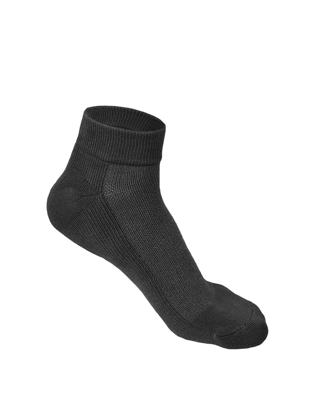 Heelium Men Odour-Free Breathable Padded Base Anti-bacterial Bamboo Quarter Length Socks-picture-33