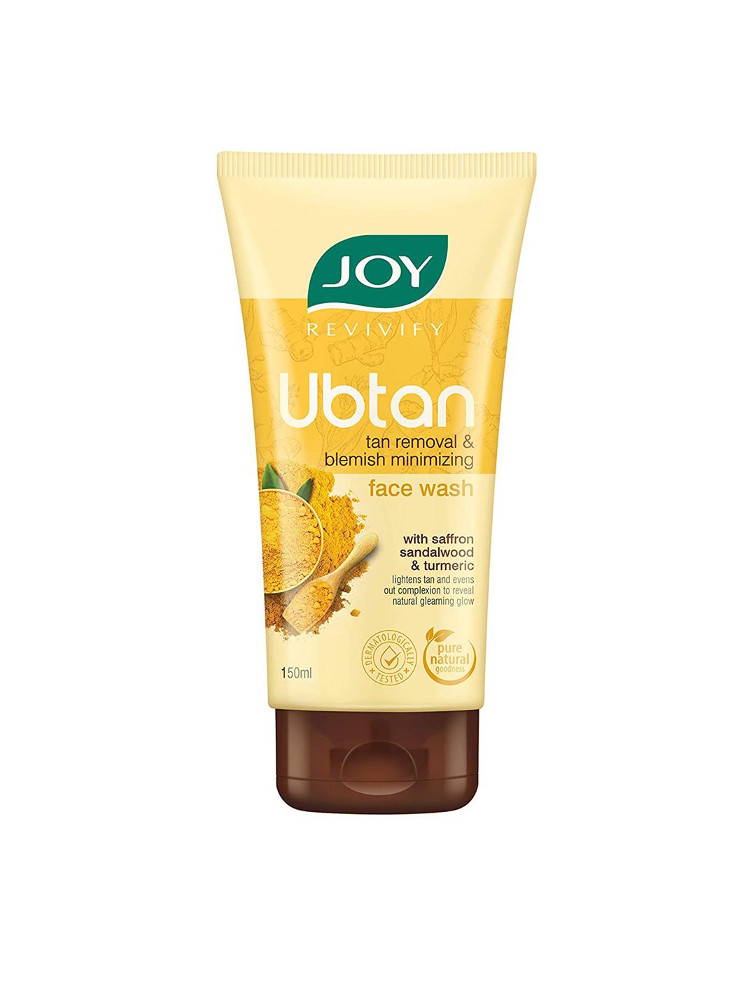 JOY Tan Removal Ubtan Face Wash For Bright & Glowing Skin - 150ml-image-27