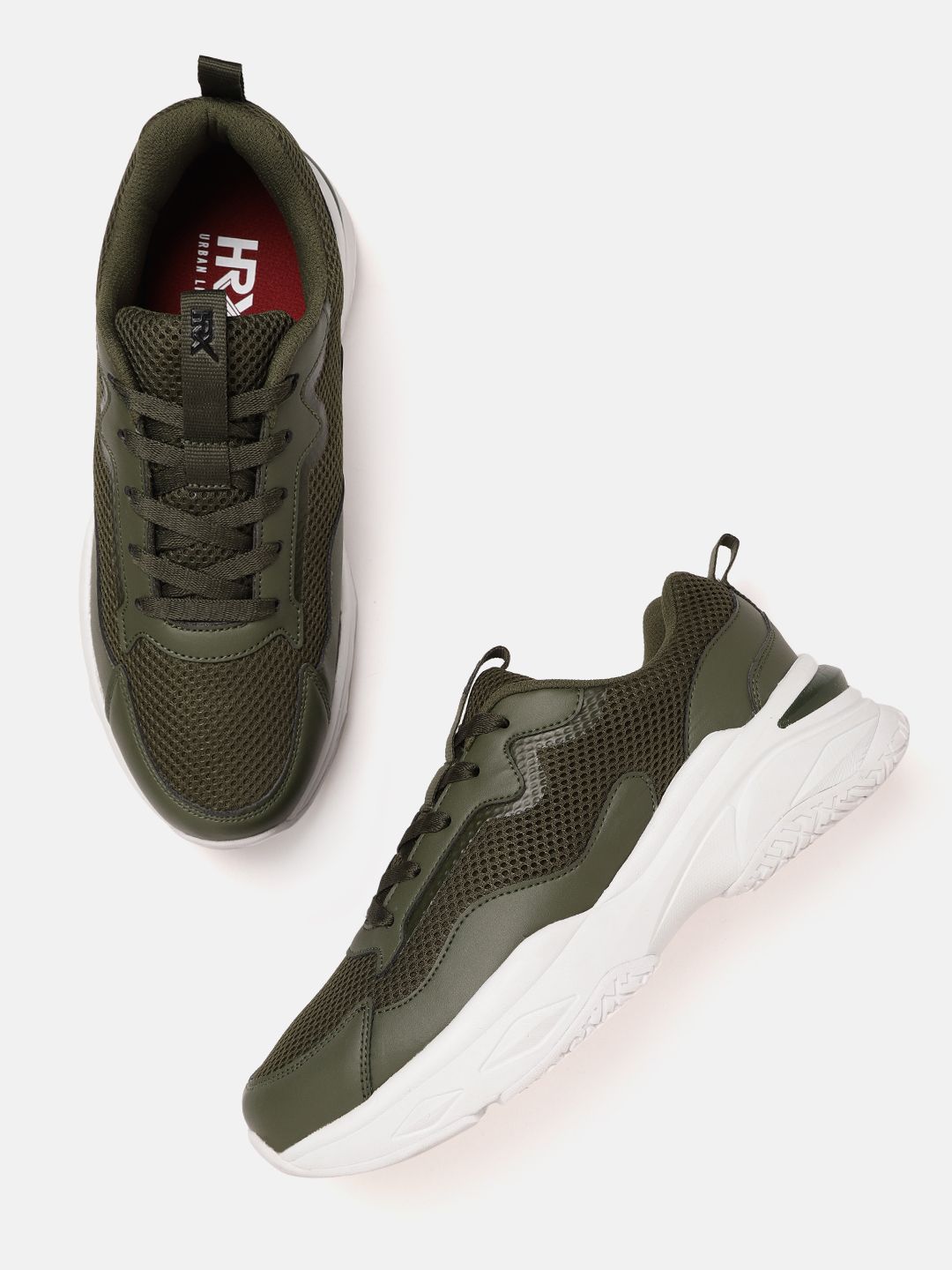 Hrx olive cheap green shoes