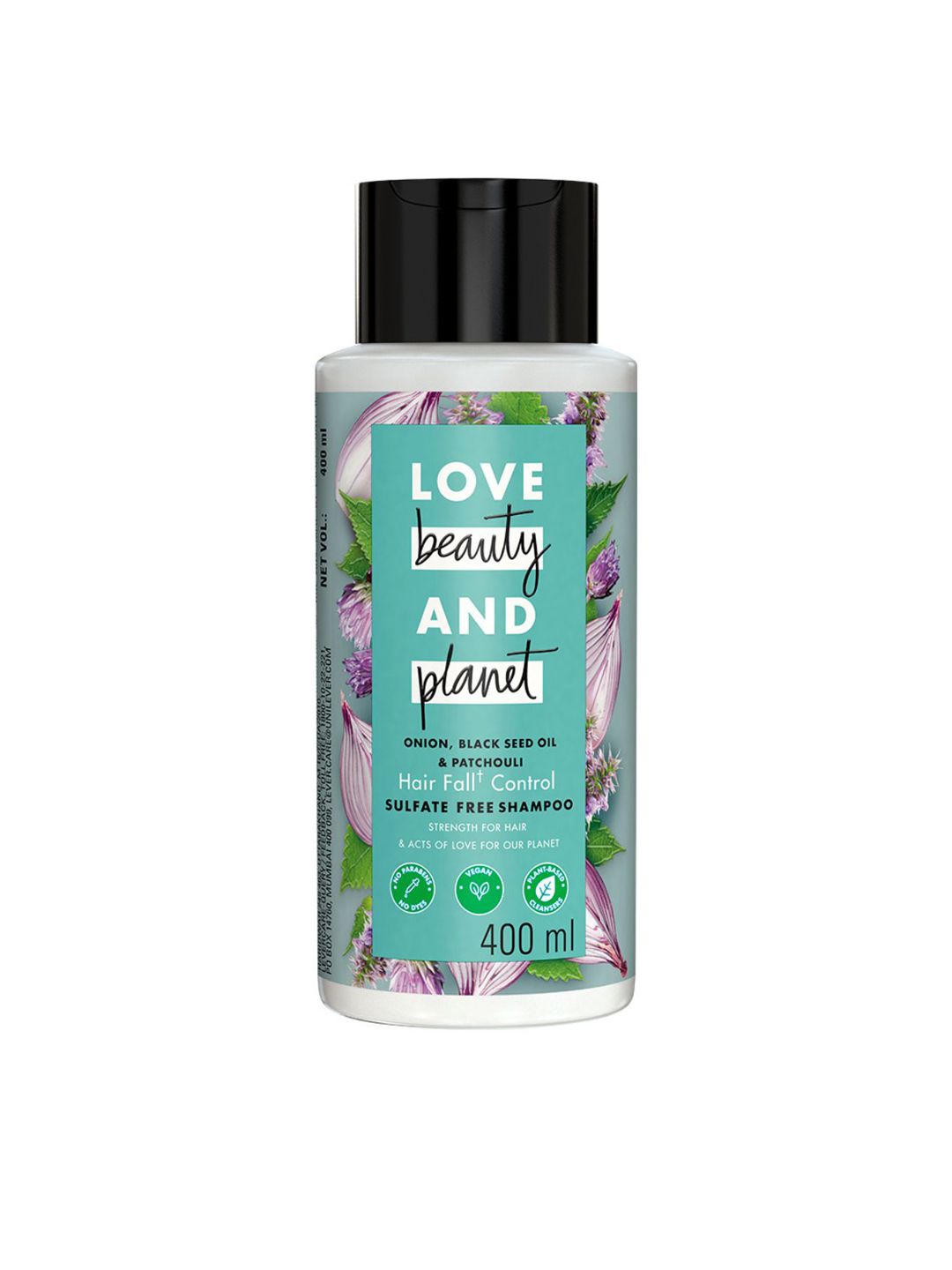 Love Beauty & Planet Anti-Hairfall Onion Shampoo with Blackseed Oil & Patchouli - 400 ml