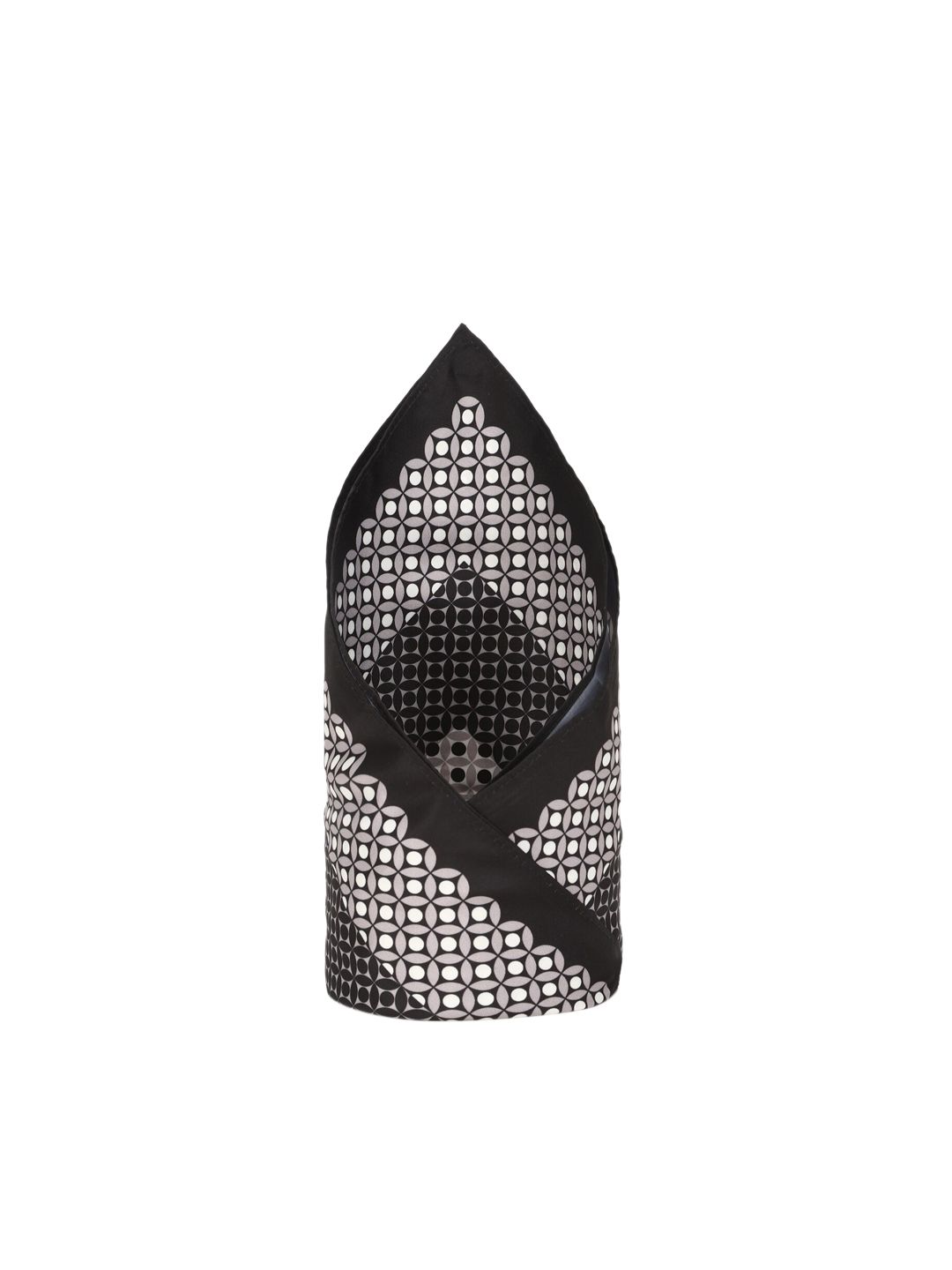 Peter England Men Black & Grey Printed Pocket Square-picture-31