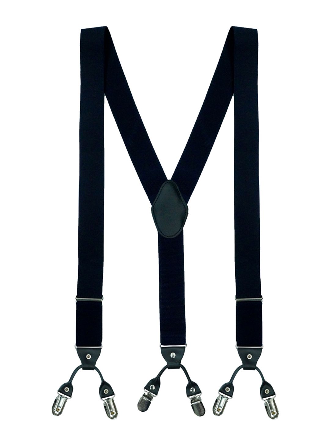 The Tie Hub Men Black Suspenders-picture-26