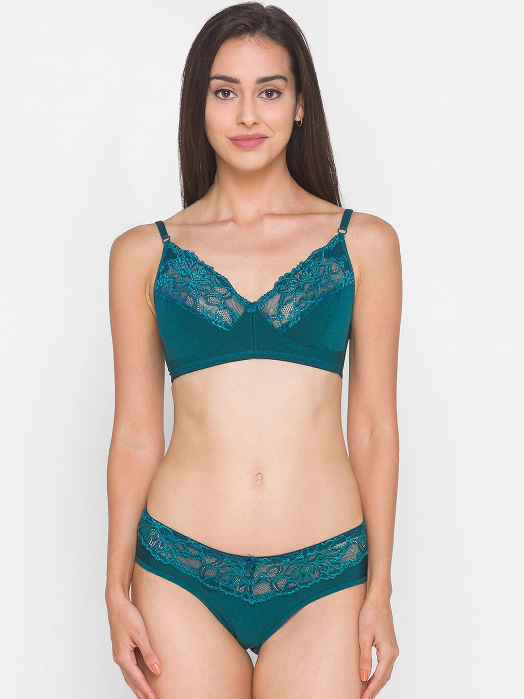 Buy Secrets By ZeroKaata Plus Size Women Self Design Lace Thong Briefs Red  Online