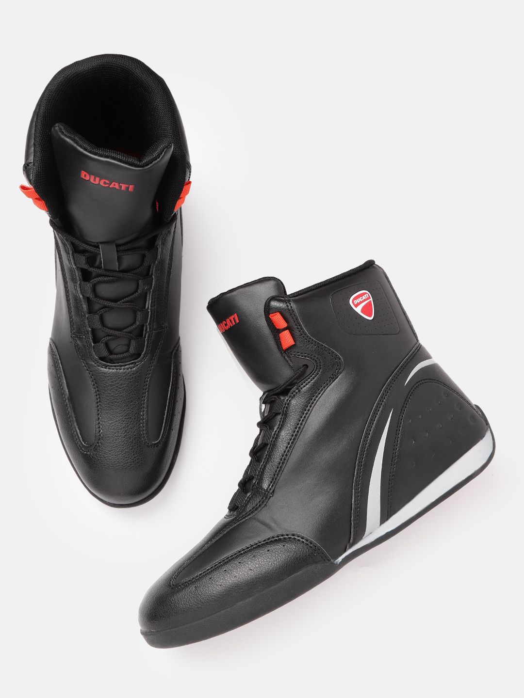 ducati mid top sneakers
