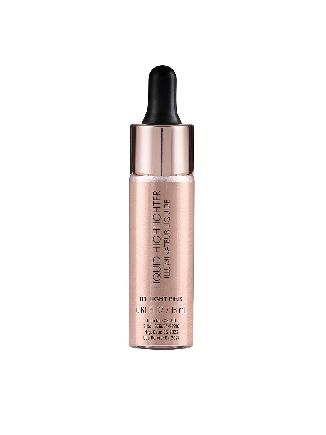 SWISS BEAUTY Drop and Glow Liquid Highlighter - Light Pink 01-picture-36