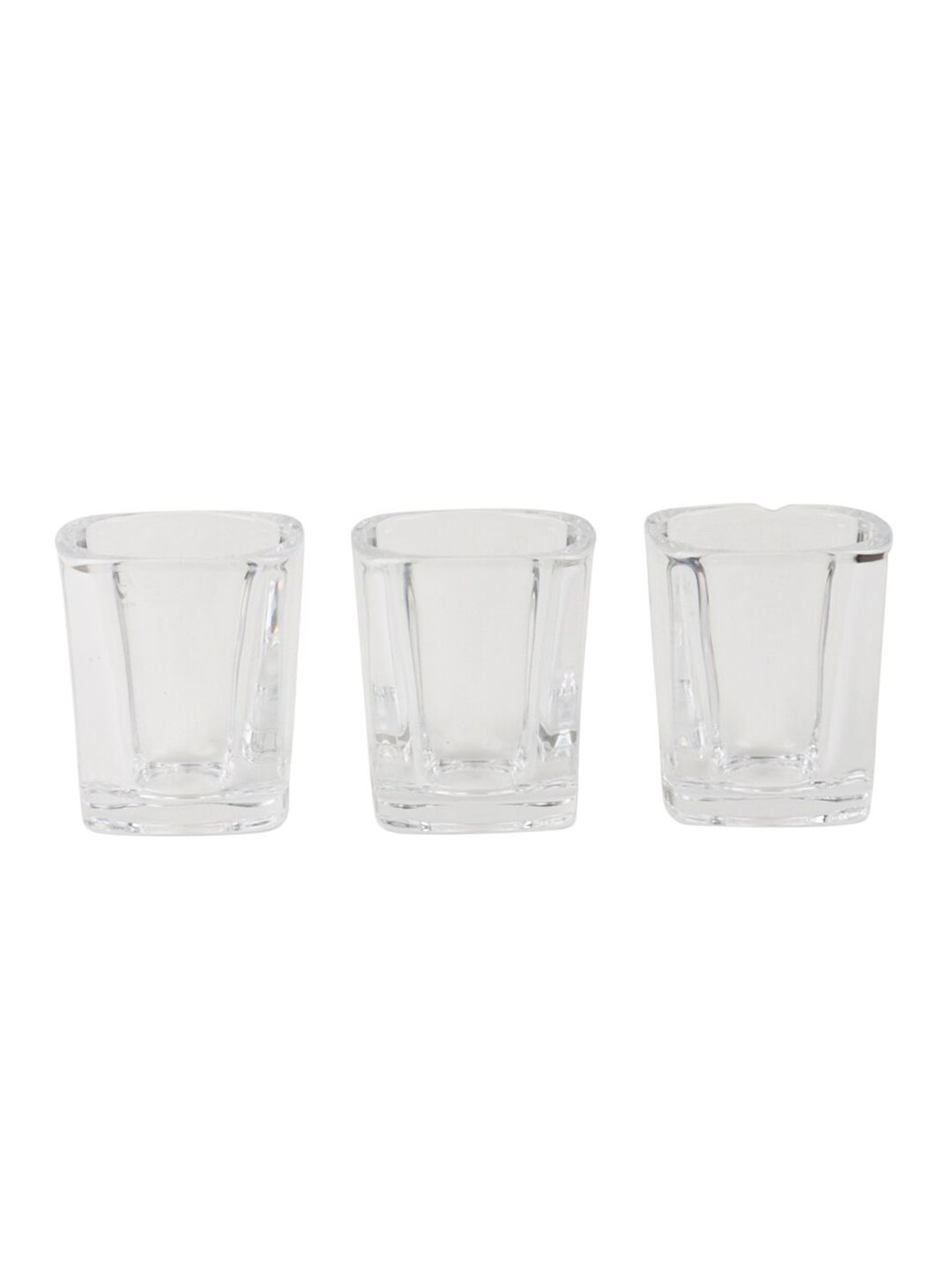 ceradeco Set Of 6 Transparent Solid Shot Glasses-image-49