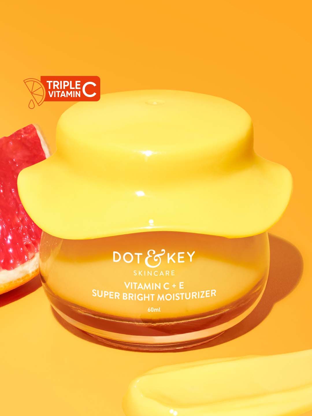 DOT & KEY Vitamin C+E Oil-Free Moisturizer For Glowing Skin & Fades Dark Spots - 60ml
