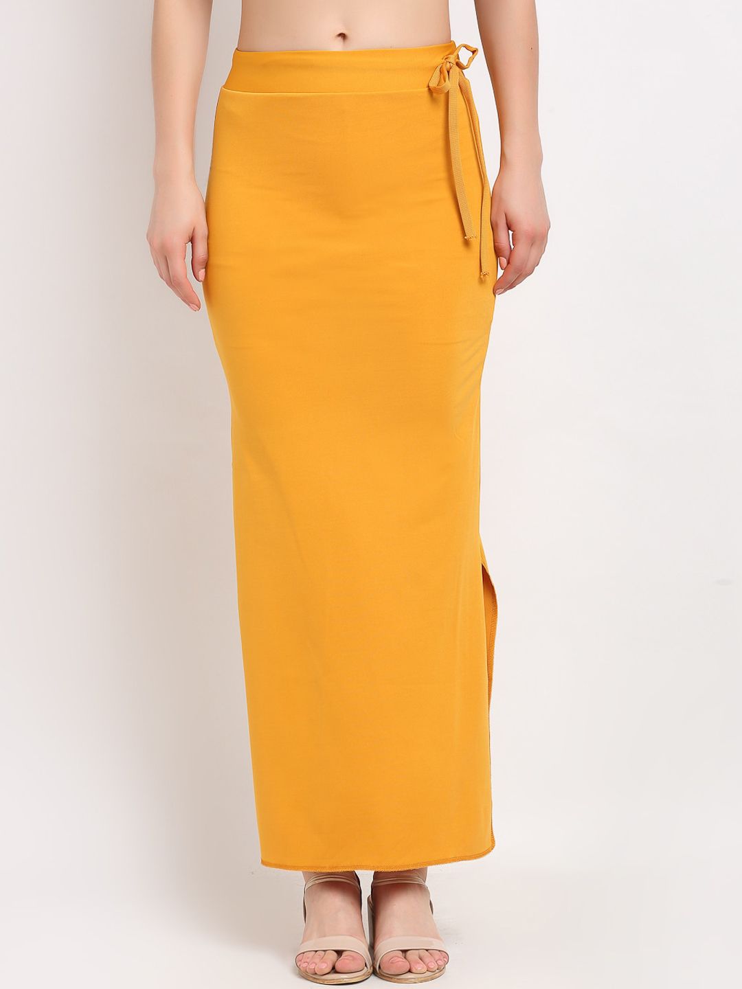 Sugathari Women Mustard-Yellow Solid Shapewear-image-0