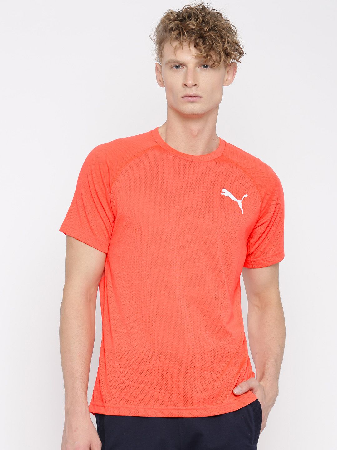 tee shirt puma orange