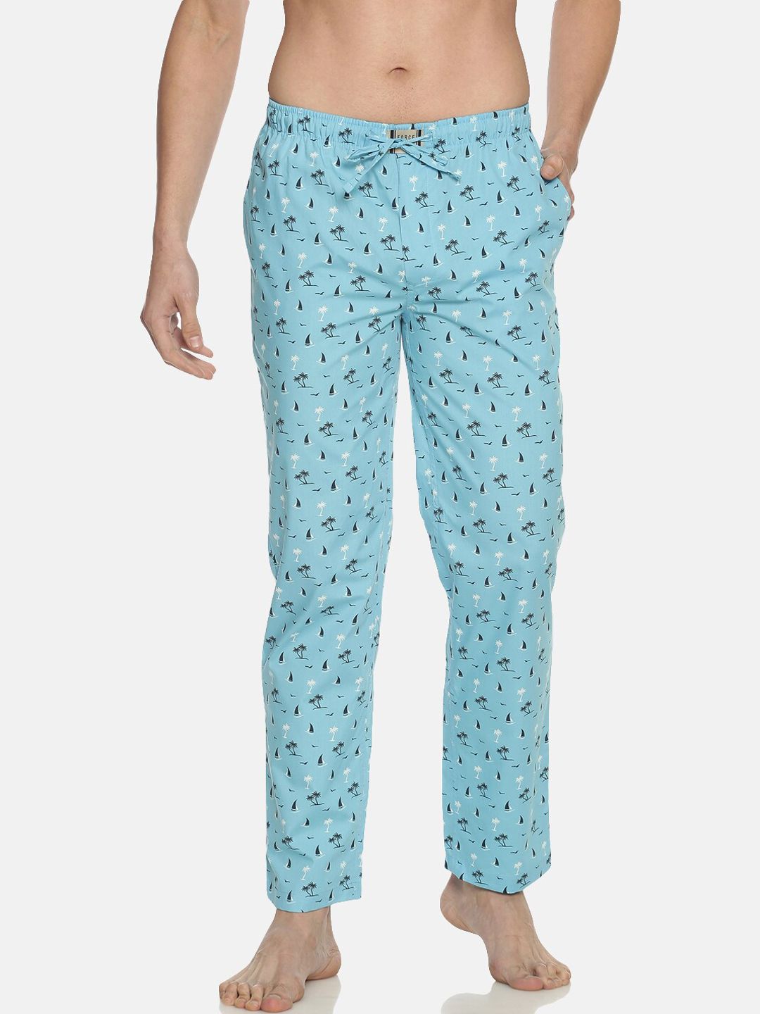 Force NXT Men Printed Super Combed Cotton Lounge Pants-picture-11