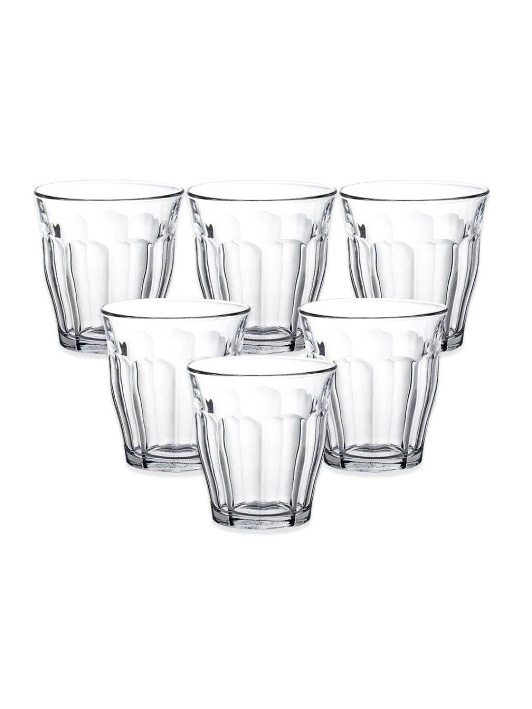 Duralex Picardie Transparent Set of 6 Glasses 250 ml Each-picture-58