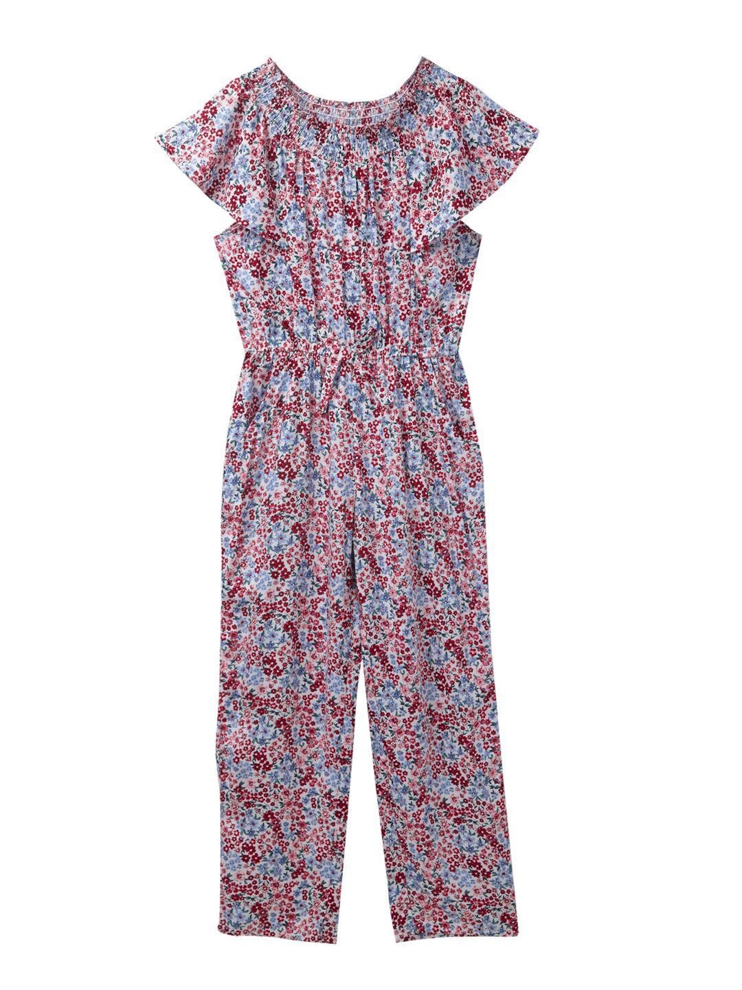 Cub McPaws Girls Multicoloured Printed West Tie-Ups Basic Jumpsuits-picture-36
