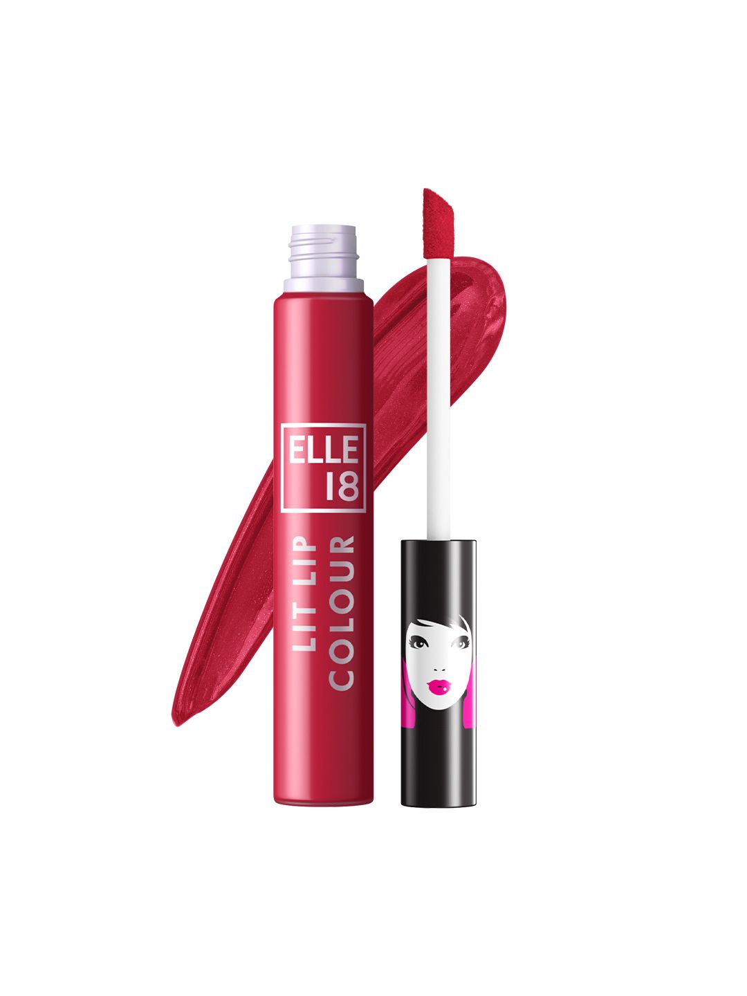 ELLE 18 Liquid Lip Color - Wanderlust Red-picture-38