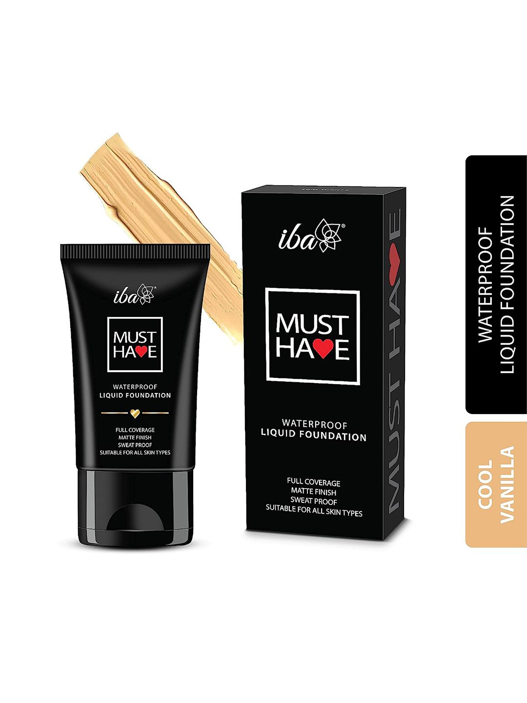 Iba Must Have Waterproof Liquid Foundation - Cool Vanilla-picture-11
