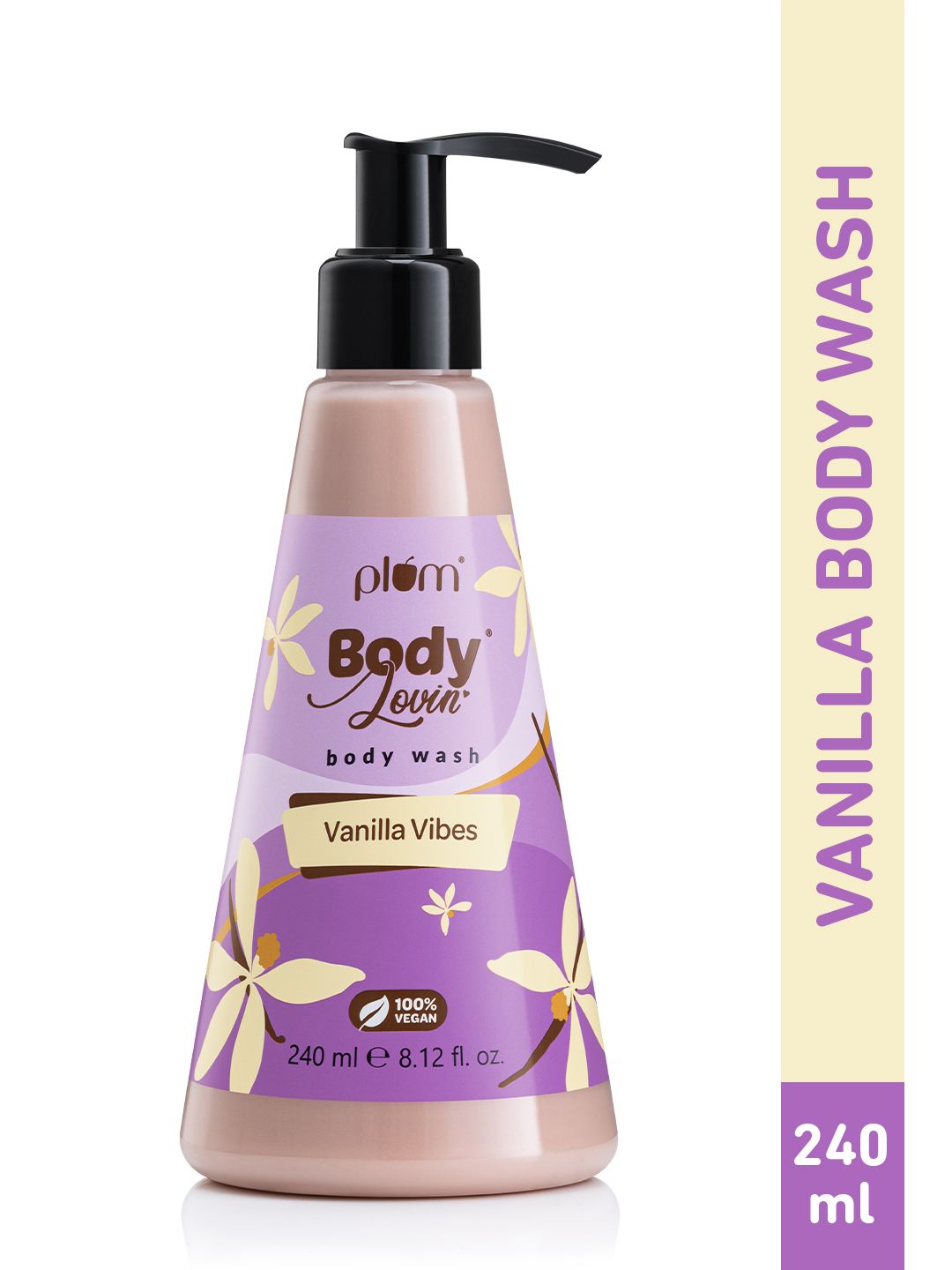 Plum BodyLovin Vanilla Vibes Shower Gel - 240 ml