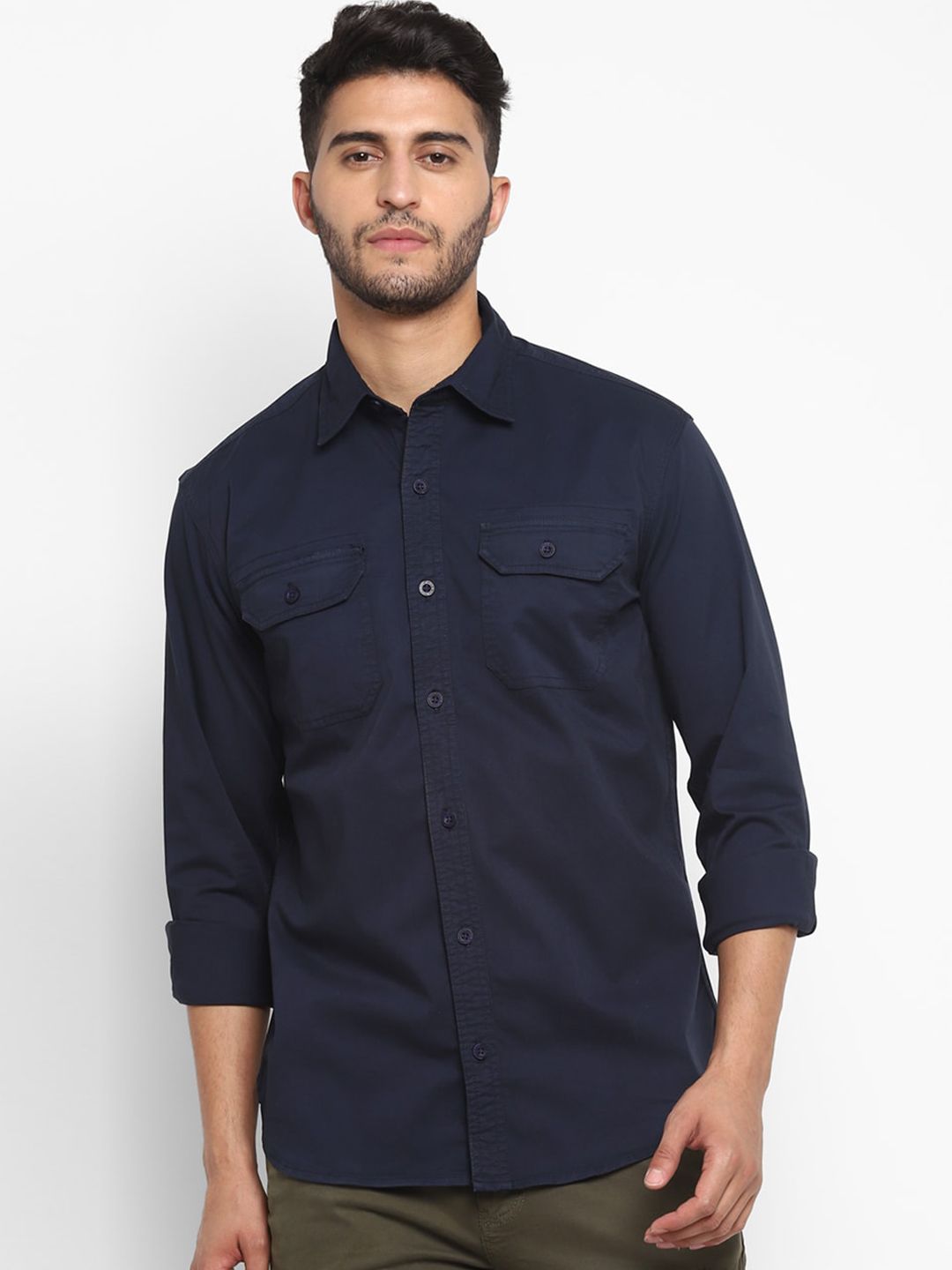 Royal enfield solid shirts - Buy Royal enfield solid shirts online in India