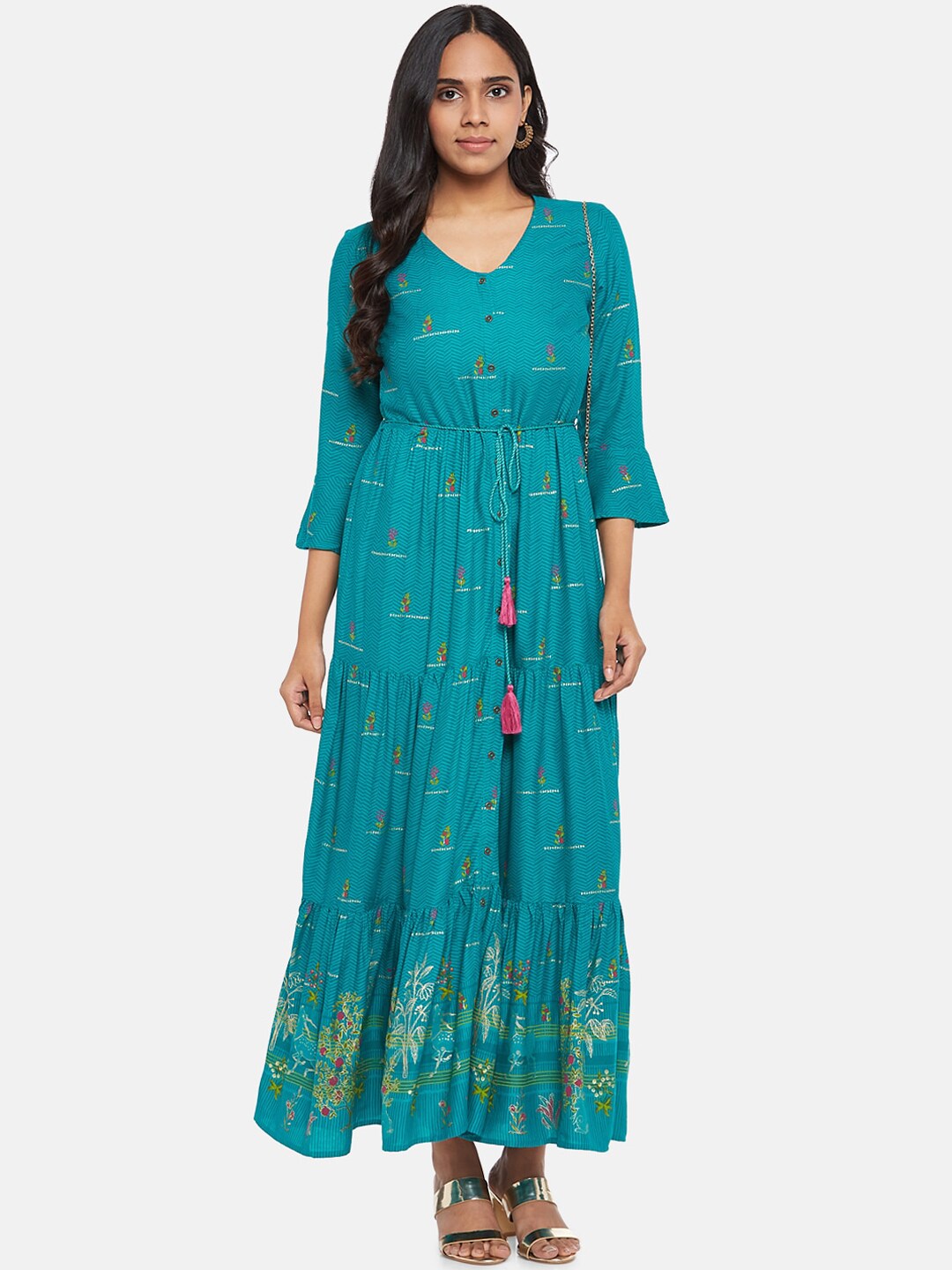 Buy Indigo Dresses & Gowns for Women by Akkriti by Pantaloons Online |  Ajio.com