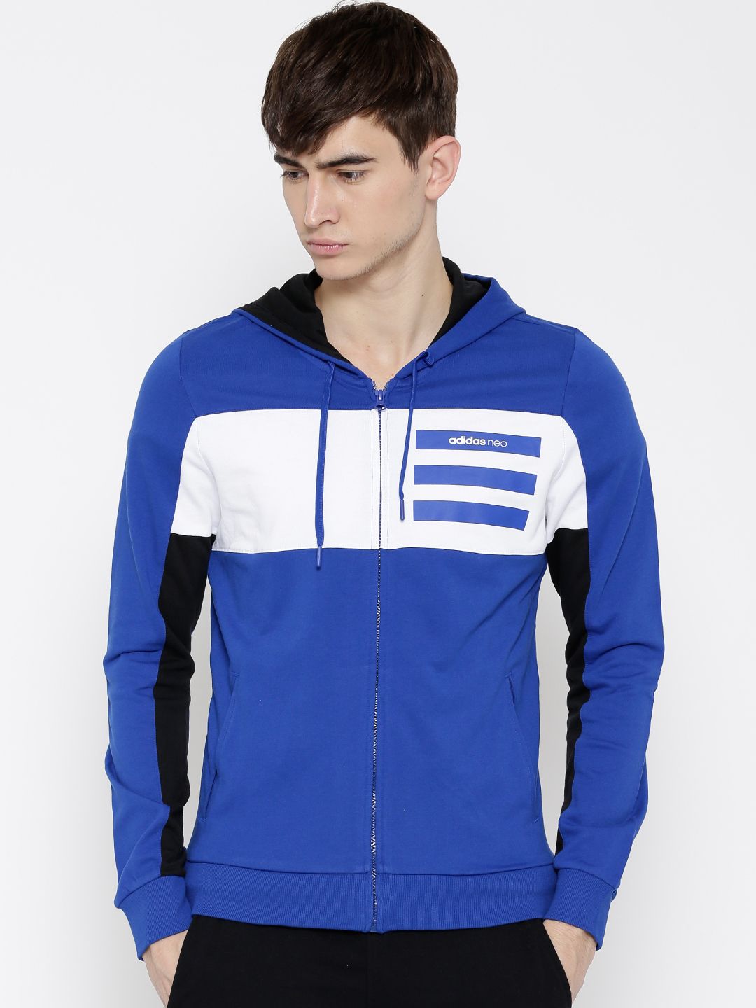 Adidas neo ay9985 Blue And White Epp Cs Z Colourblocked Adidas Neo Sweatshirts Buy Adidas Neo Sweatshirts Online