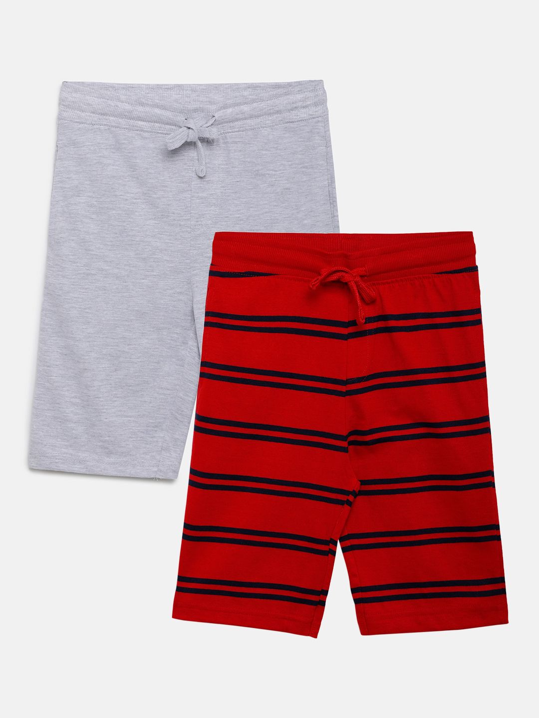 3PIN Boys Pack of 2 Regular Cotton Shorts-picture-36