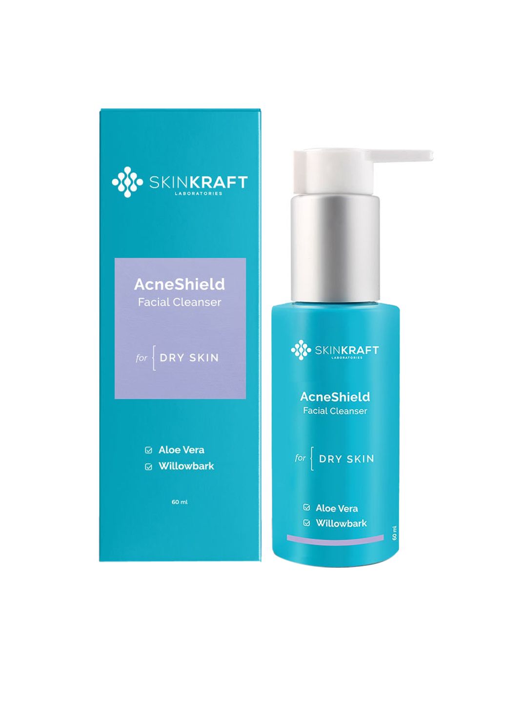 SKINKRAFT AcneShield Customized Facial Cleanser For Acne Prone Dry Skin - 60 ml-picture-31