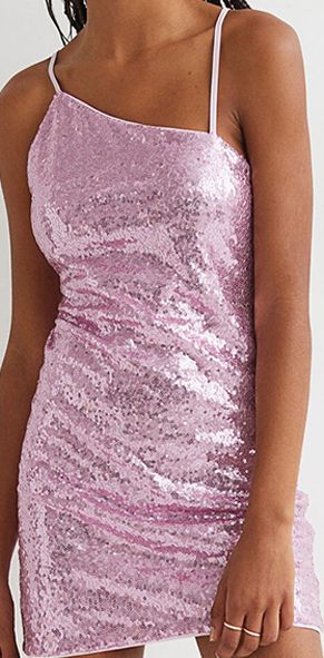 strapless open back dress Portia & Scarlett PS108X Purple Sequin Cocktail Dress – Formalwear Outlet main image 1