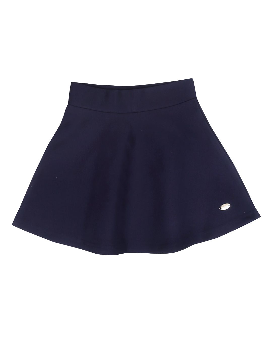 Tiny Girl Girls Navy Blue Solid Flared Above Knee-Length Skirt-picture-45