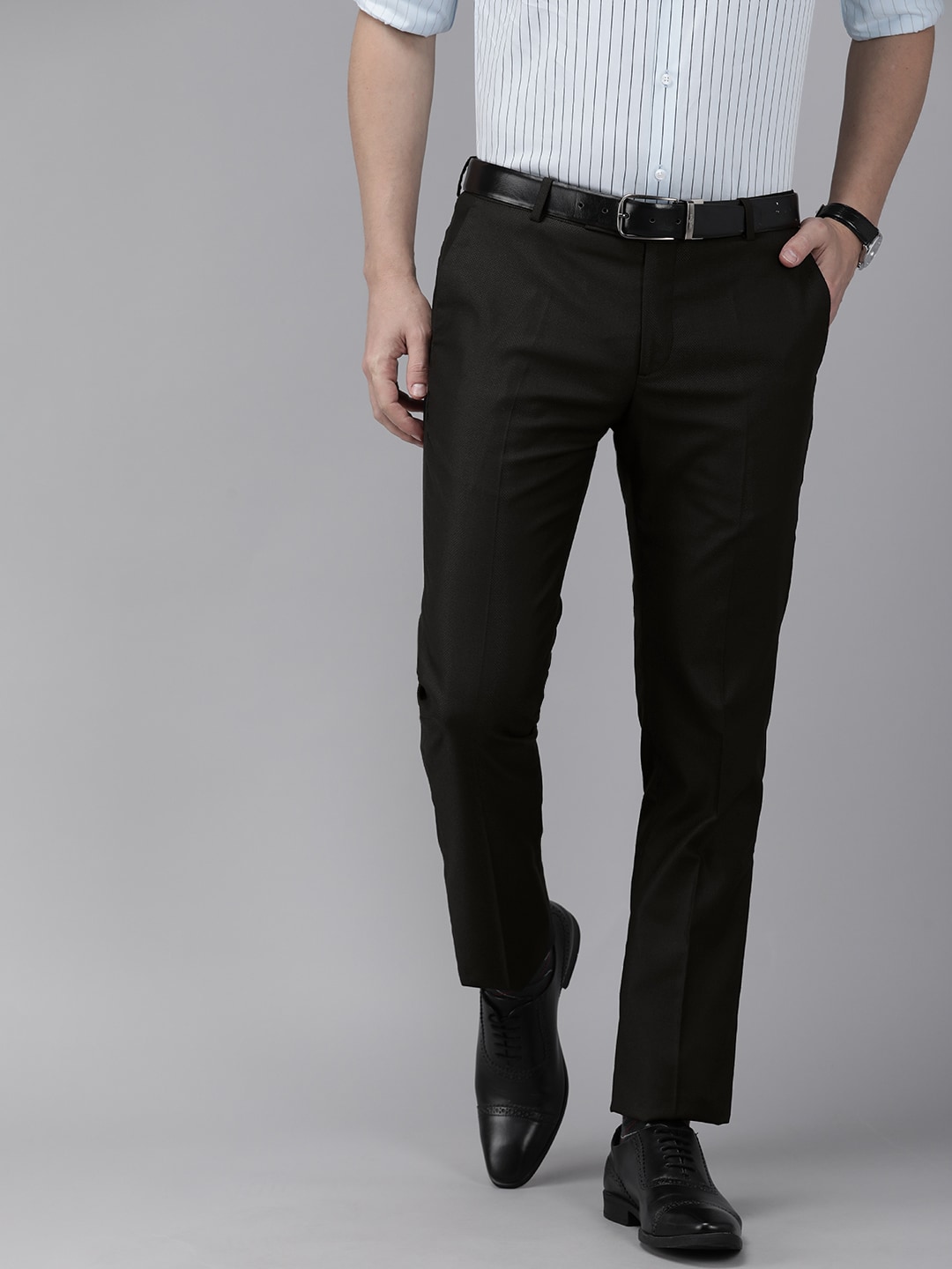 Arrow Newyork Slim Fit Men Black Trousers - Buy Arrow Newyork Slim Fit Men  Black Trousers Online at Best Prices in India | Flipkart.com