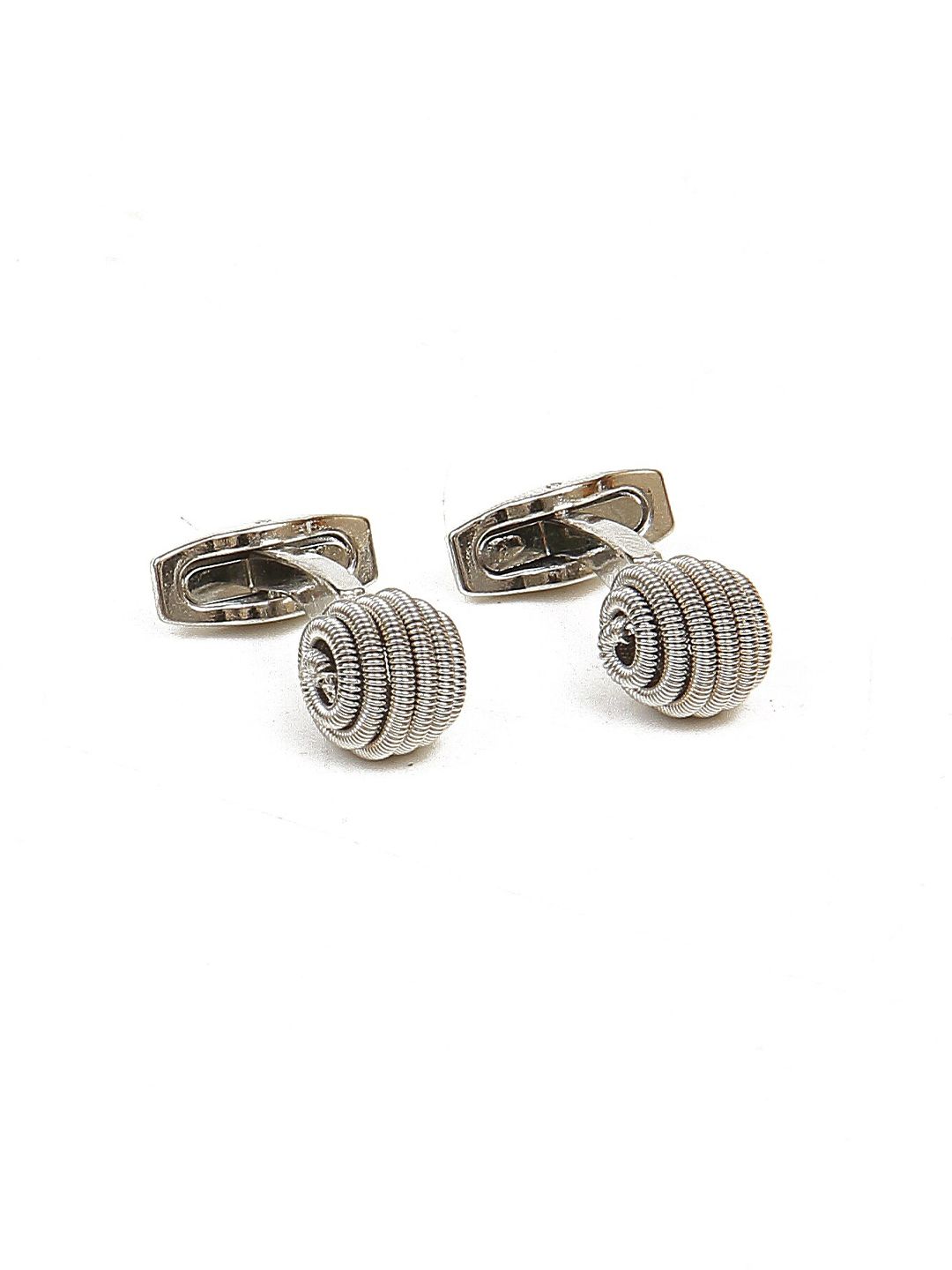 Calvadoss Silver-Toned Premium Cufflink-picture-20