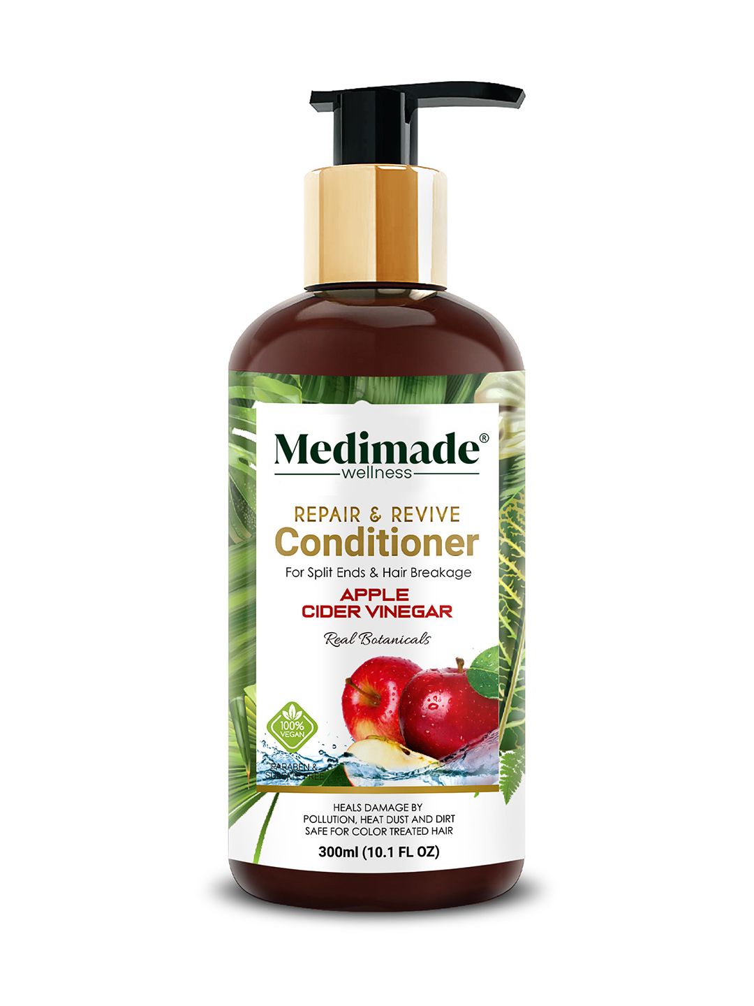 Medimade Unisex Repair & Revive Conditioner with Organic Apple Cider Vinegar - 300 ml-image-19