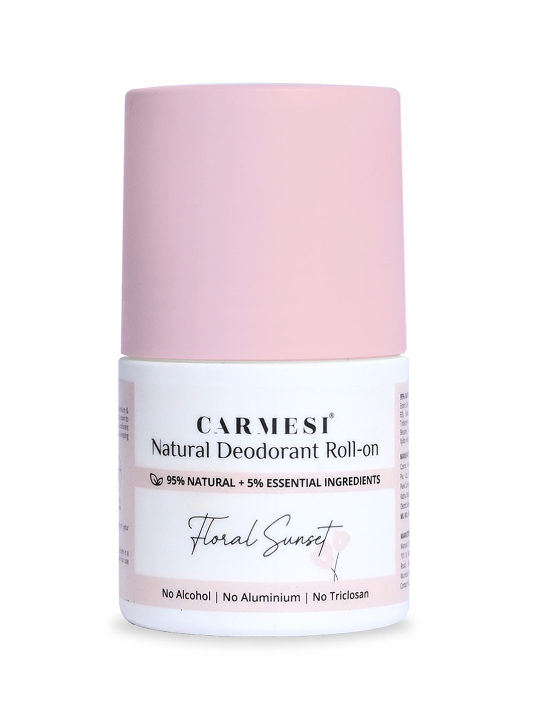 CARMESI Women Natural UnderArms Roll-On Deodorant - Floral Sunset - 50 ml-picture-10