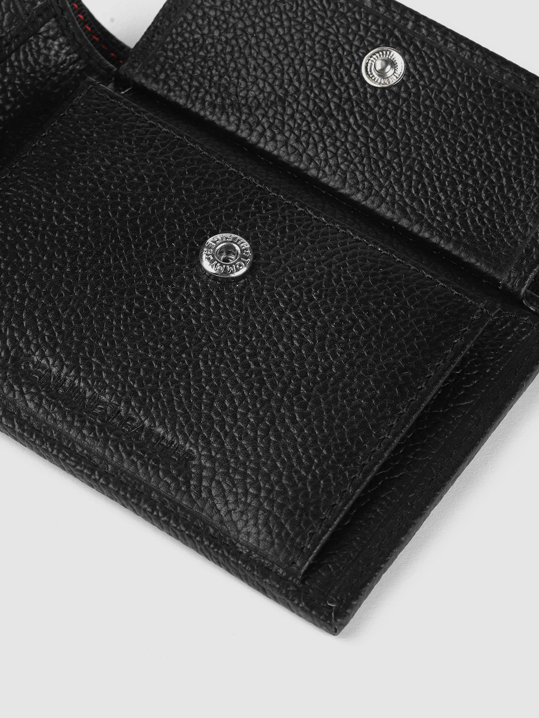 Tommy Hilfiger Arke Mens Leather Global Coin Wallet Black