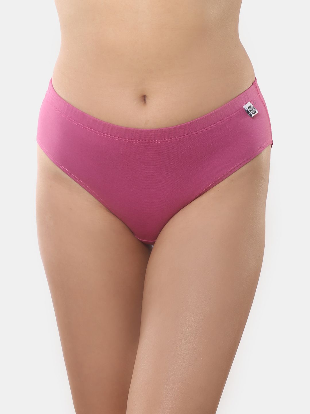 Wear Equal Pink Solid Hipster Brief-picture-10