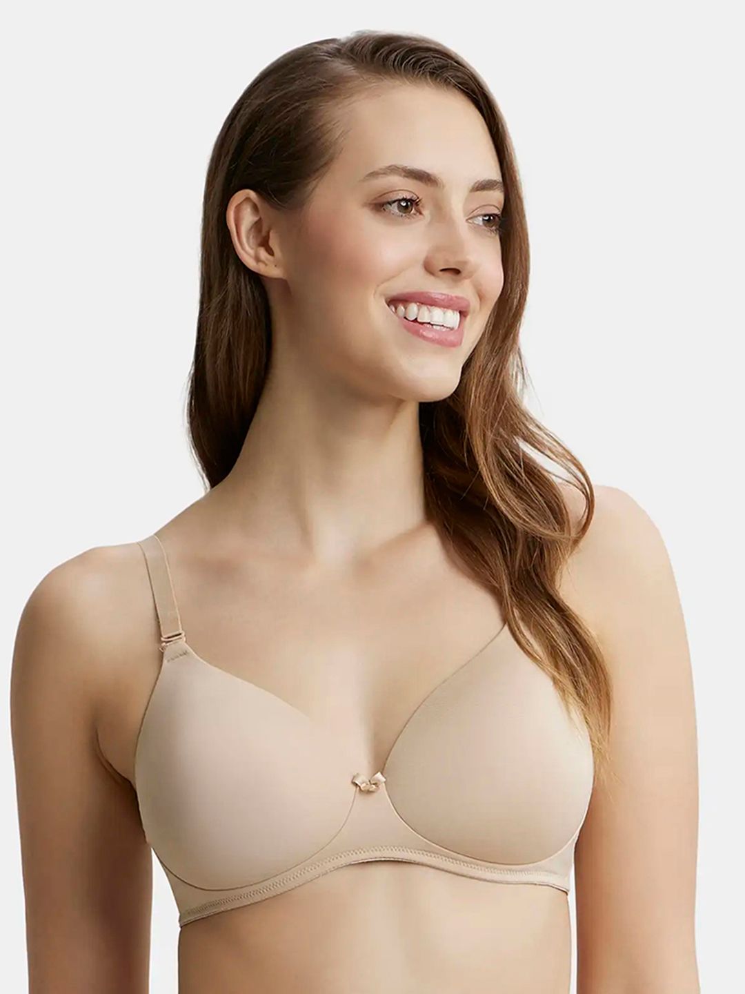 Jockey Wirefree Padded Full Coverage Multiway Styling Tshirt Bra-1819-image-32