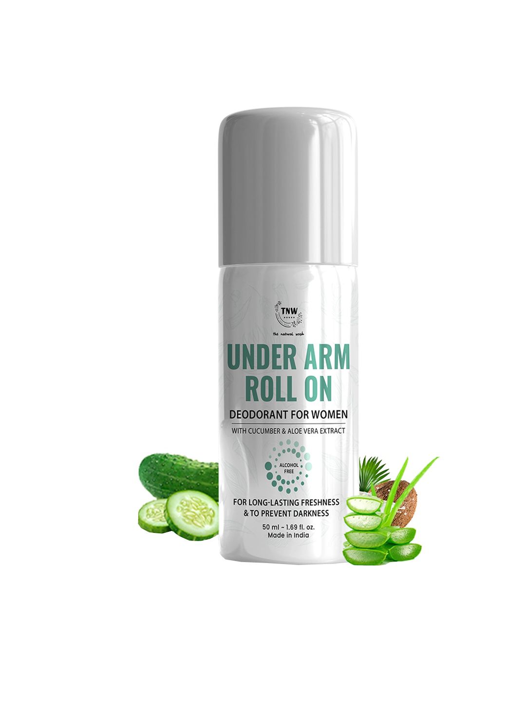 TNW the natural wash Women Cucumber & Aloe Extract Under Arm Roll On-picture-34