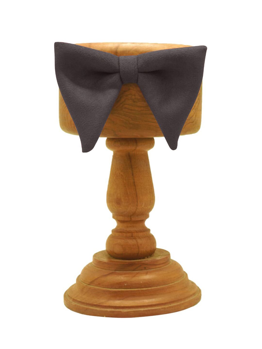MUTAQINOTI Men Charcoal Bow Tie-picture-42