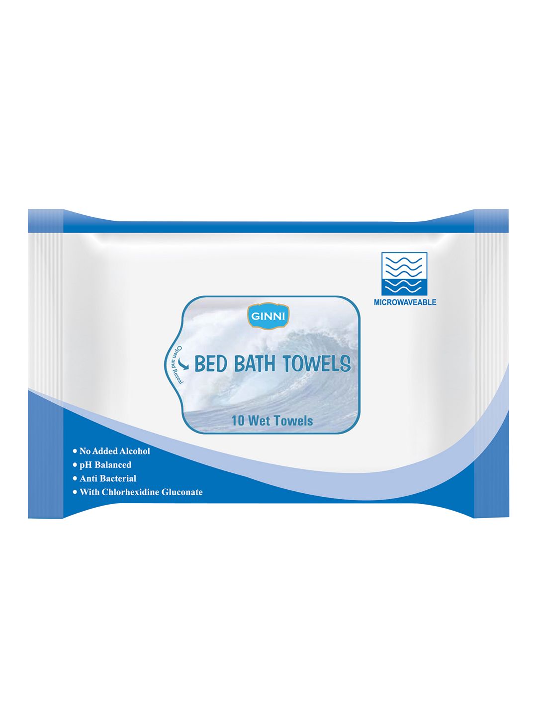 Ginni Set of 36 Hygiene Wet Bed Bath Towels-image-25