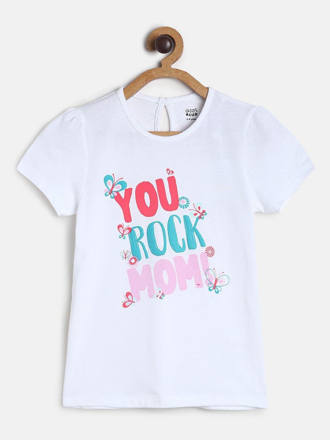 MINI KLUB White Print Top-picture-10