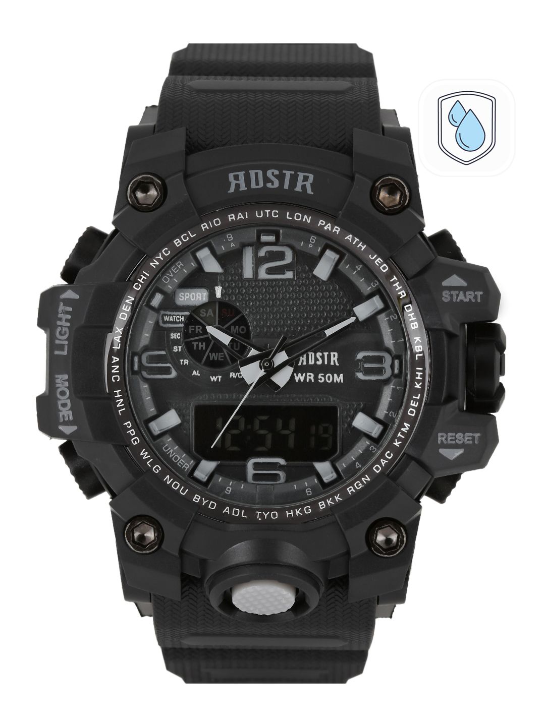 roadster RDSTR Men Charcoal Grey Chronograph Analogue & Digital Watch MFB-PN-WTH1606-A-picture-15
