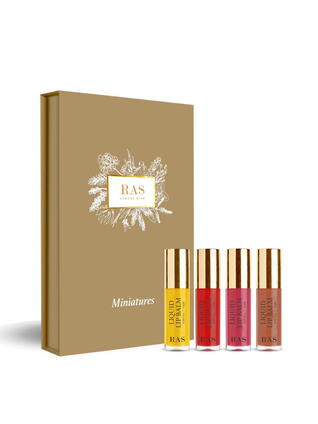 RAS LUXURY OILS Set of 4 Tinted Lip Balm Miniature-picture-21
