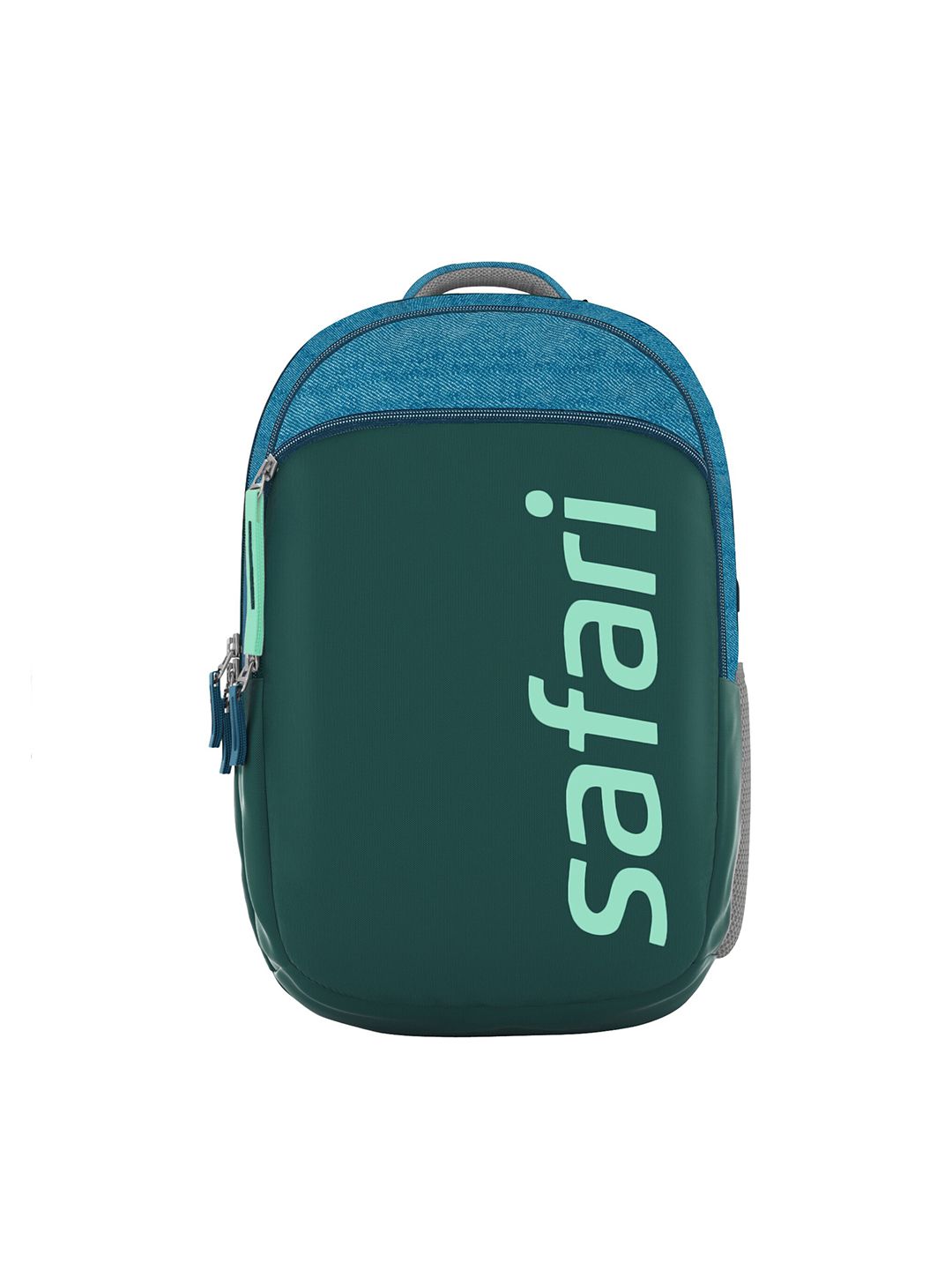 Safari Unisex Blue & Green Printed Backpack-picture-41