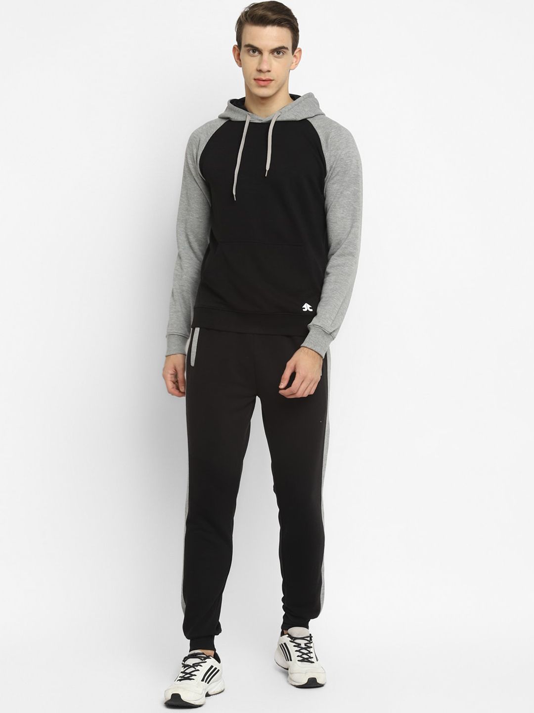OFF LIMITS Men Black Solid Tracksuit-picture-20