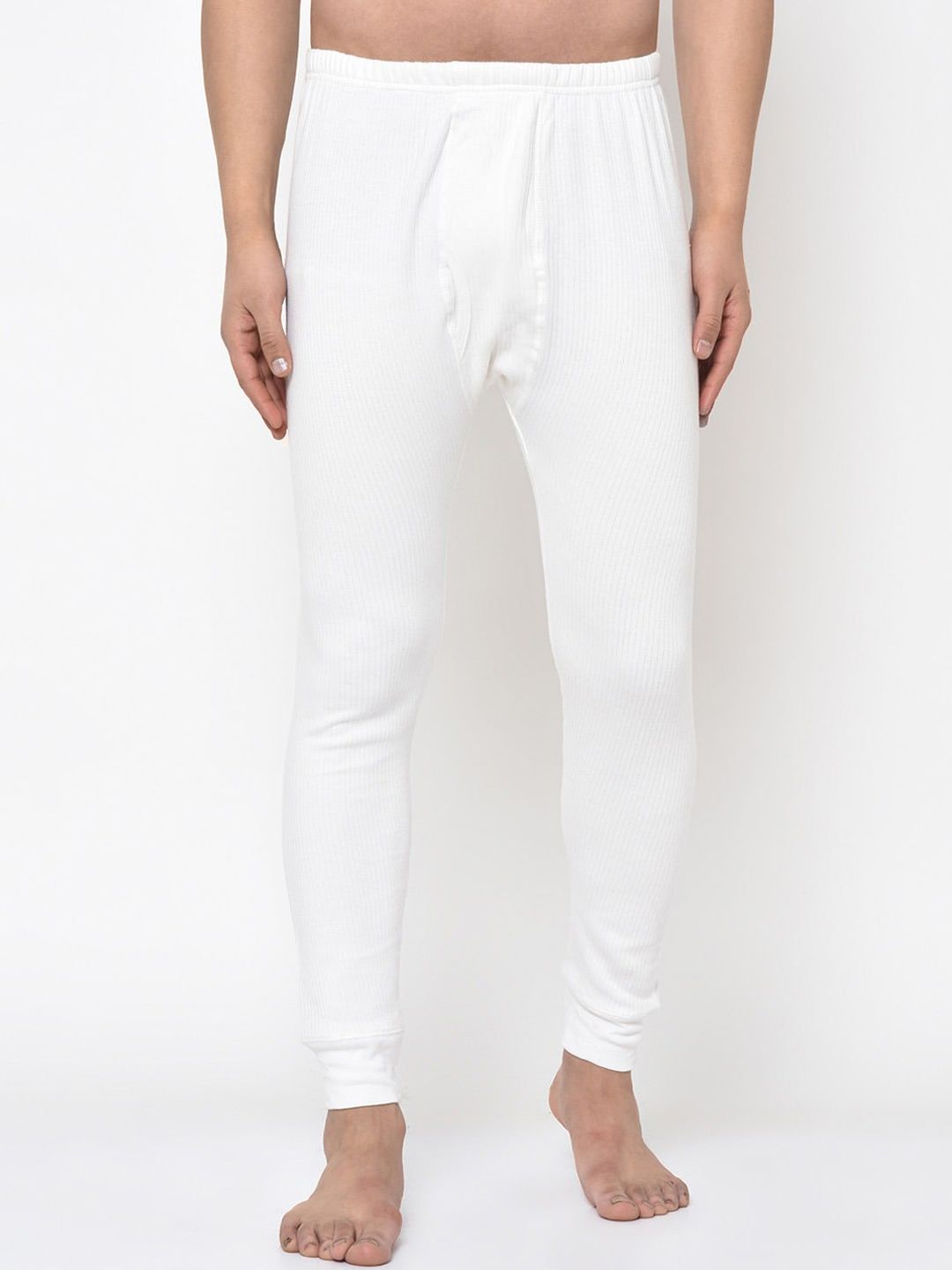 ARMISTO Men White Pack of 2 Quilted Winter Thermal Pants-image-42