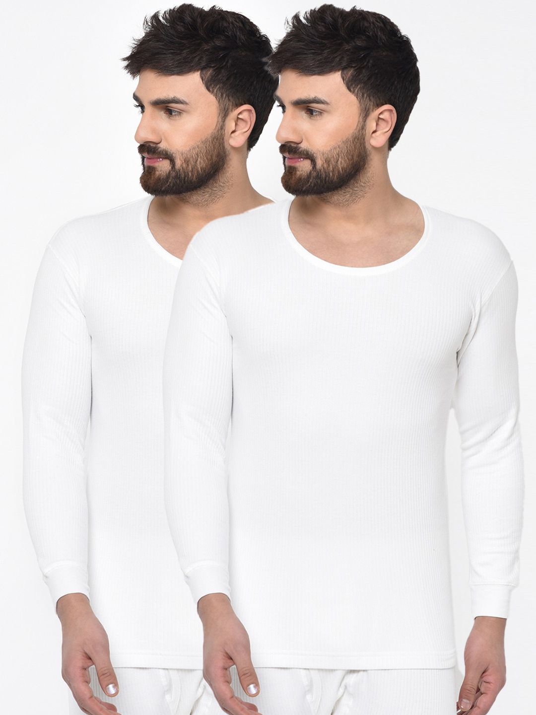 ARMISTO Men White Quilted Thermal Top-picture-22