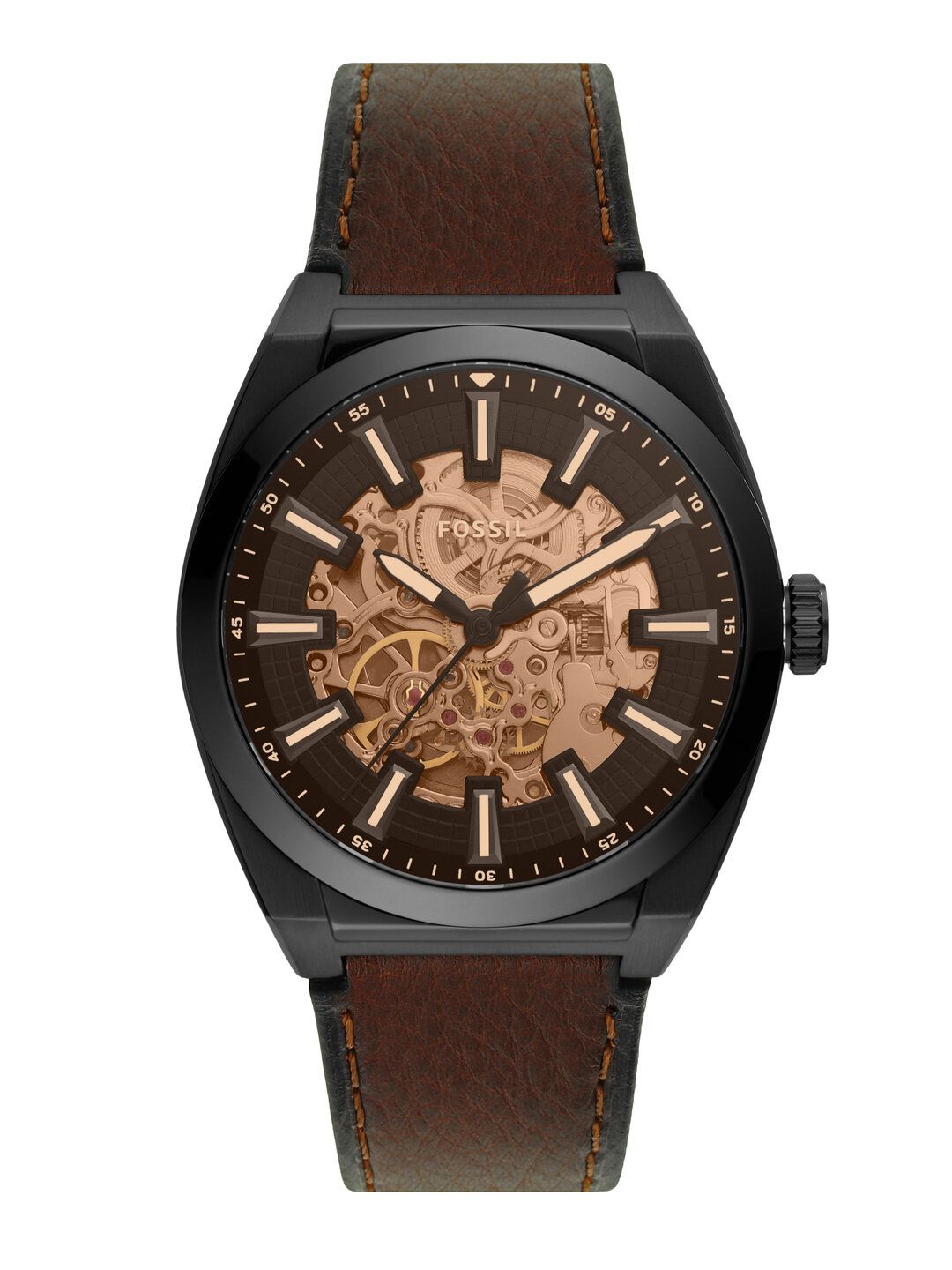 Fossil Everett Men Brown Analogue Watch ME3207