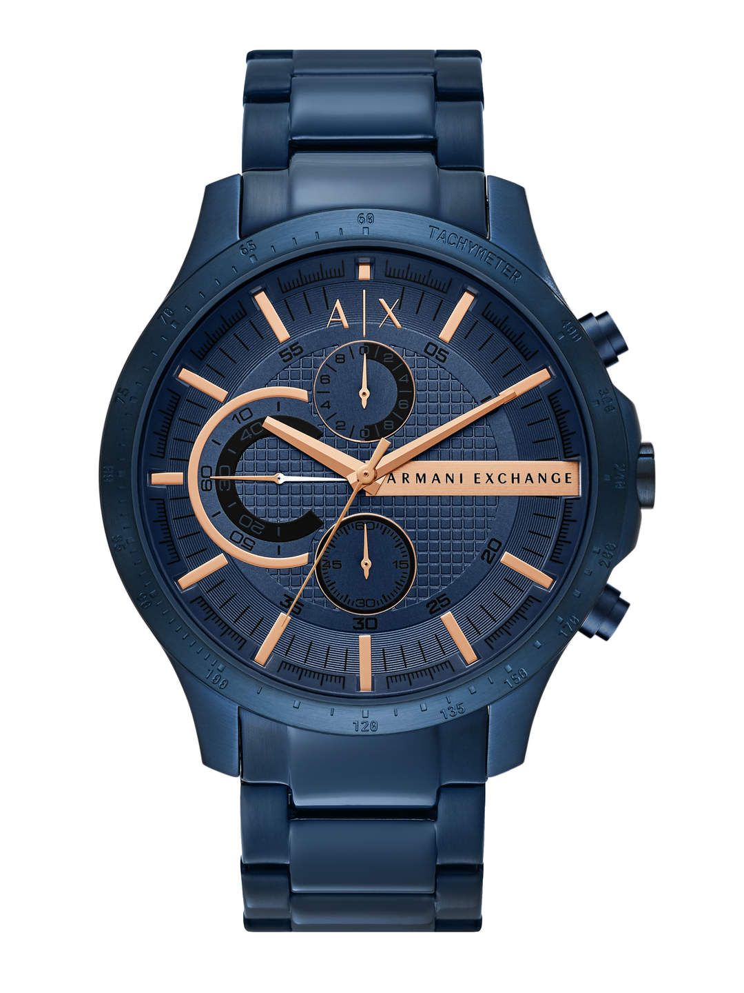 Armani Exchange Men Blue Stainless Steel Bracelet Style Analogue Watch AX2430-picture-14