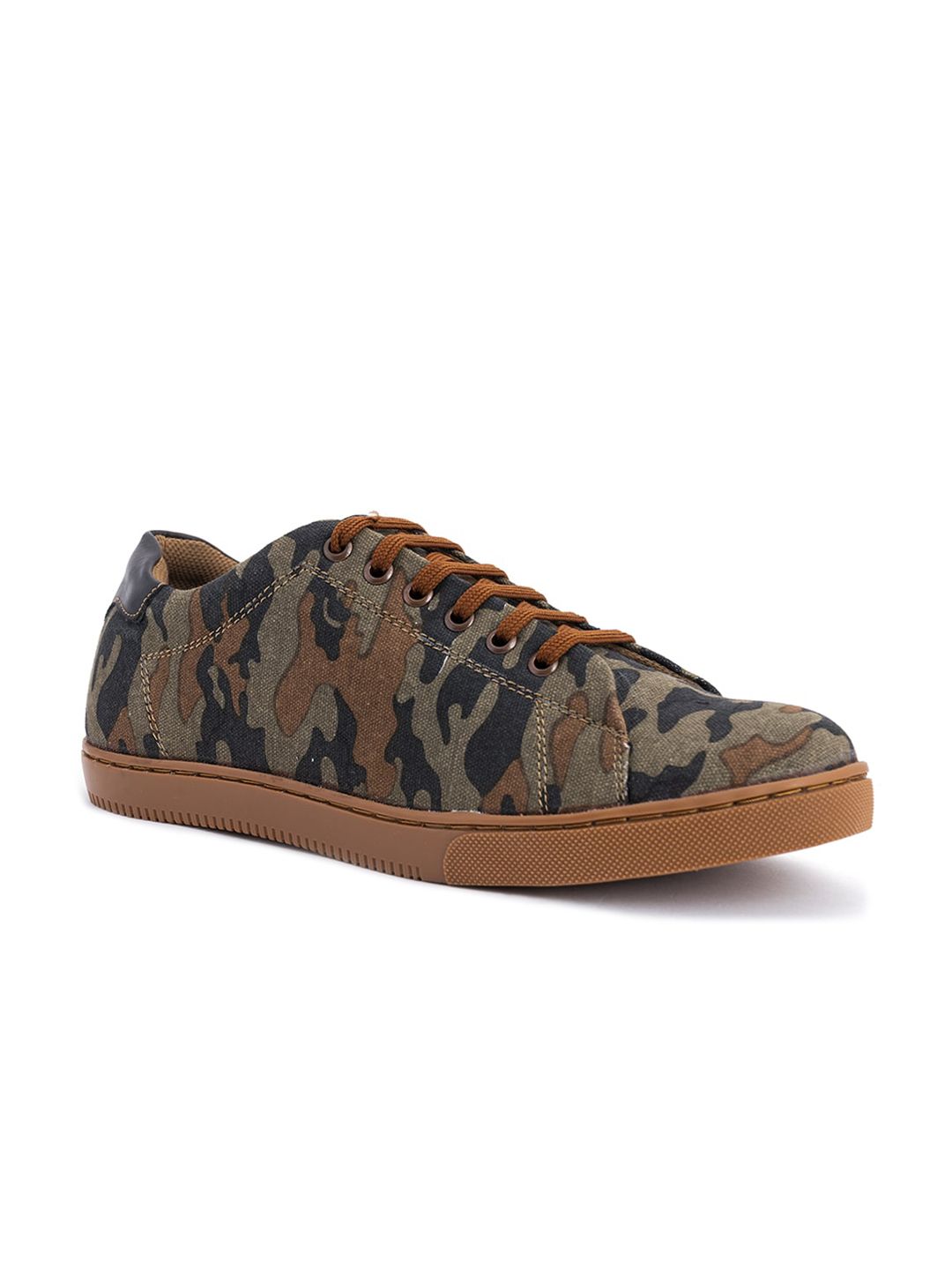 Khadims Men Green Printed Sneakers-picture-28