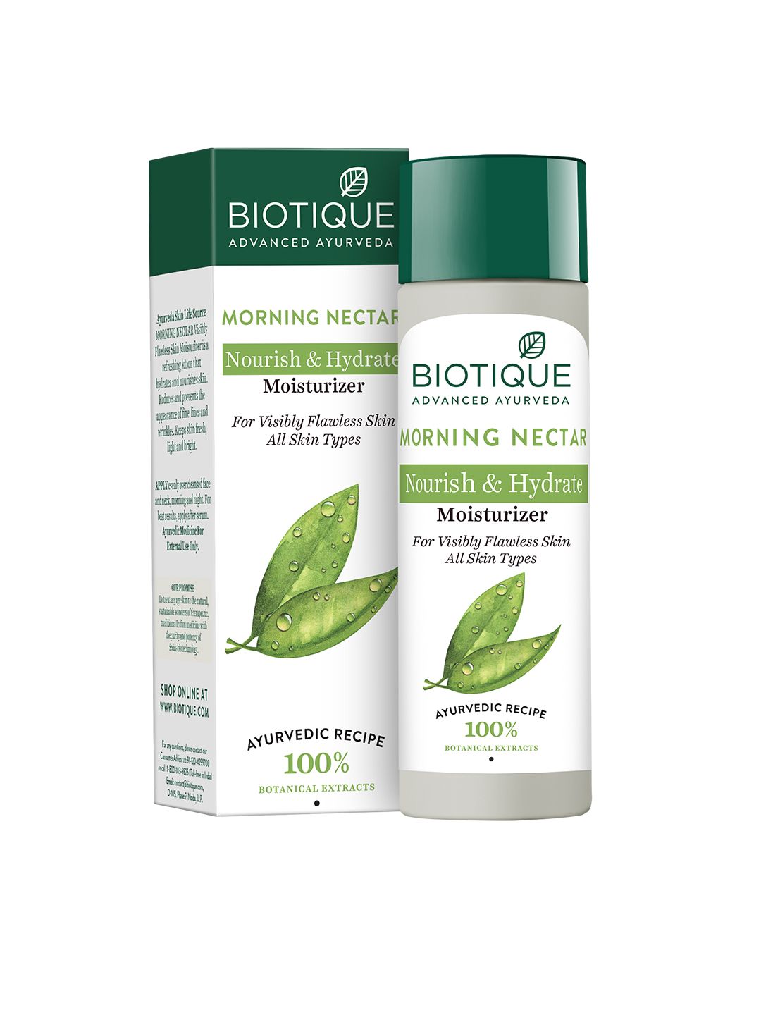 Biotique Morning Nectar Nourish & Hydrate Visibly Flawless Skin Moisturizer - 120ml-picture-35